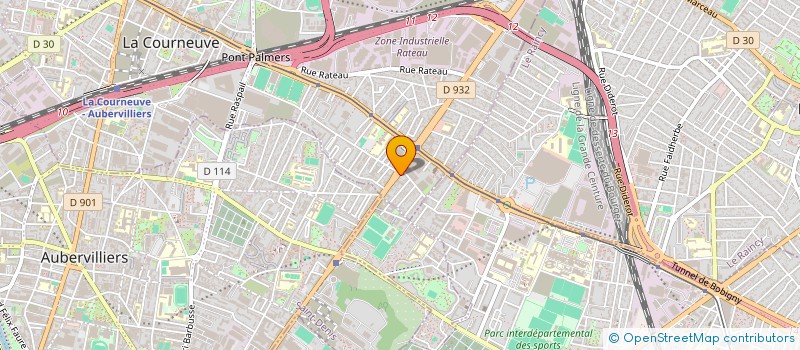 localisation de l'entreprise M E N G à LA COURNEUVE
