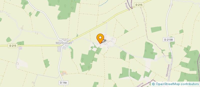 localisation de l'entreprise M.E.N.S. (MOUVEMENT ESPRIT NATURE SANTE)  MONTOLIVET