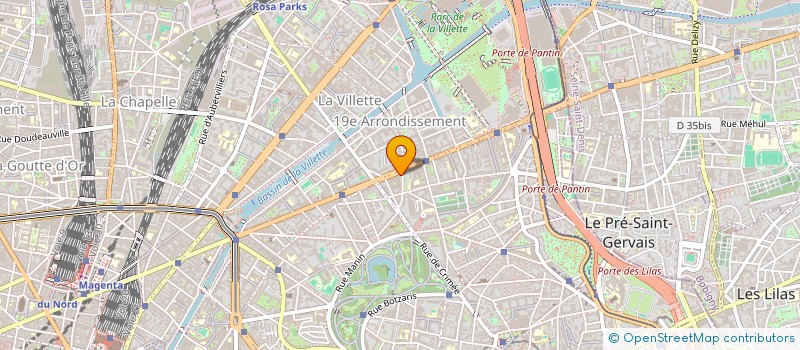 localisation de l'entreprise M E R C  PARIS