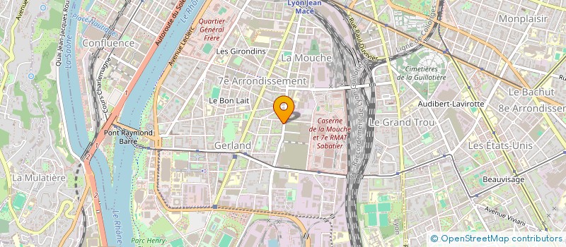 localisation de l'entreprise M.E RENOVATION BATIMENT  LYON