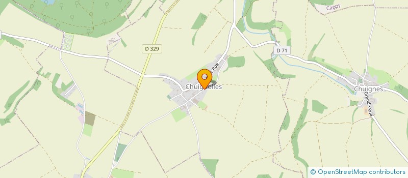 localisation de l'entreprise M.E.S. FERMETURE  CHUIGNOLLES