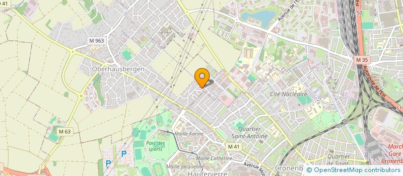 localisation de l'entreprise M.E.S PRESTIGE  ECKBOLSHEIM