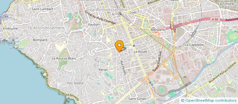 localisation de l'entreprise M.E.S RENOVATION à MARSEILLE
