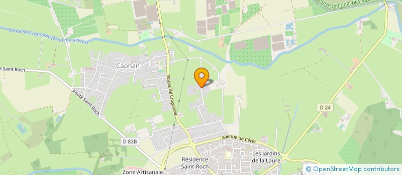 localisation de l'entreprise M.E.S SOUDURE à SAINT-MARTIN-DE-CRAU