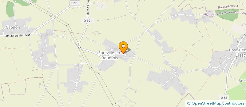 localisation de l'entreprise M.E.T  FLANCOURT-CRESCY-EN-ROUMOIS