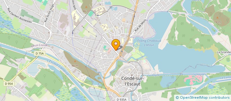 localisation de l'entreprise M.E.T.S  CONDE-SUR-L'ESCAUT