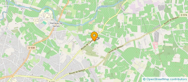 localisation de l'entreprise M.E.V. DISTRIBUTION  CARPENTRAS