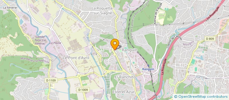 localisation de l'entreprise M.ECO.BATIMENT à CANNES