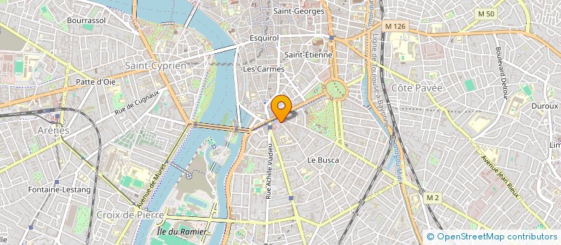 localisation de l'entreprise M & EDELIS 2  TOULOUSE