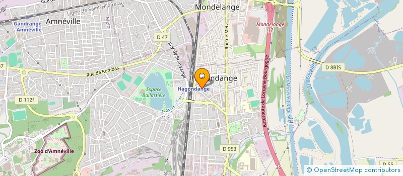 localisation de l'entreprise M EEE à HAGONDANGE
