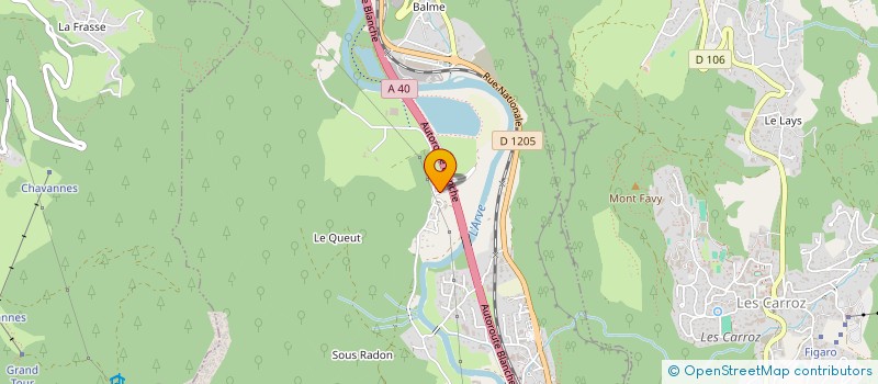 localisation de l'entreprise M'ELEC  MAGLAND