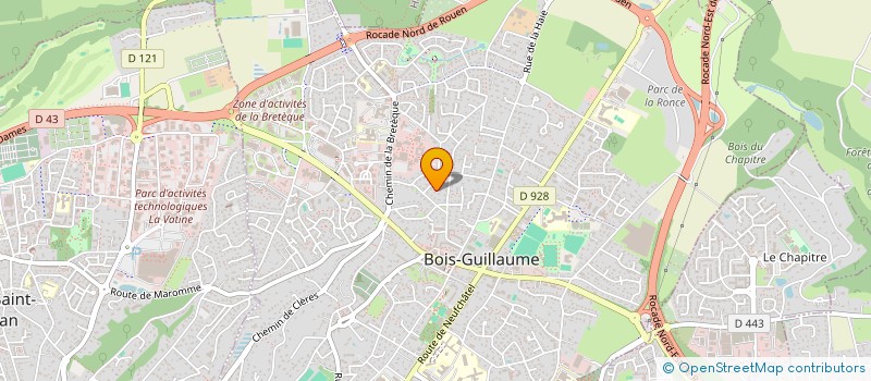 localisation de l'entreprise M'ELEC76 à BOIS-GUILLAUME
