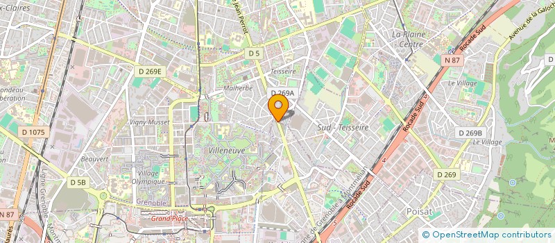 localisation de l'entreprise M'ELODIE  EYBENS