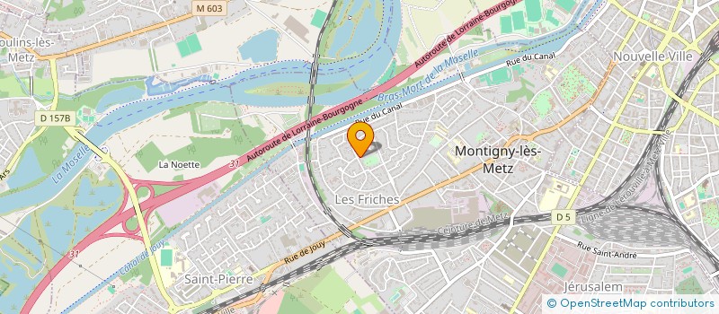 localisation de l'entreprise M - EMOI SARL à MONTIGNY-LES-METZ