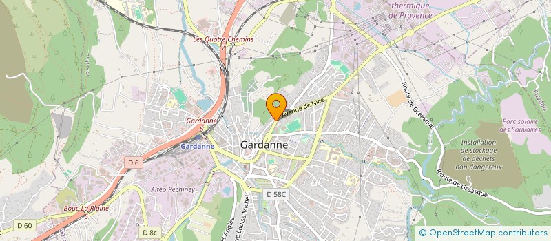 localisation de l'entreprise M EN DETENTE à GARDANNE