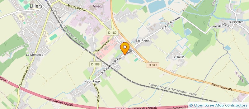 localisation de l'entreprise M. EN SCENE  LESPESSES