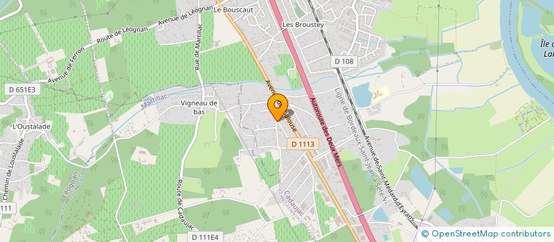 localisation de l'entreprise M.ENDUIT  CADAUJAC