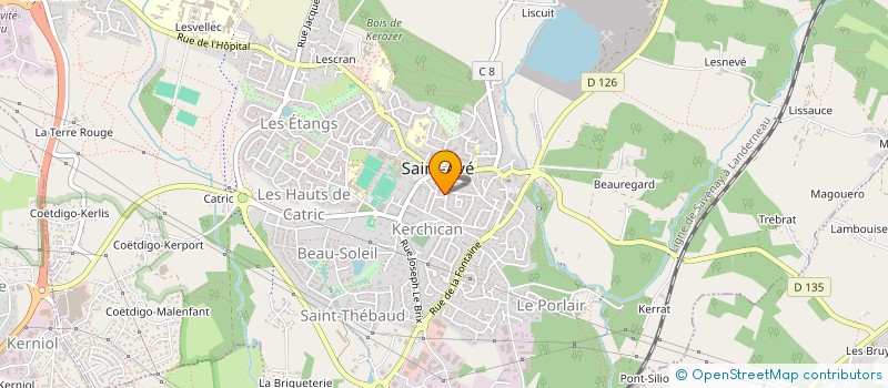 localisation de l'entreprise M'ENERGIE à SAINT-AVE