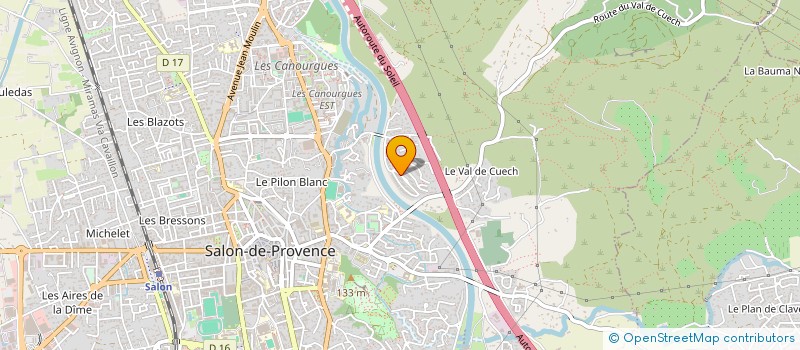 localisation de l'entreprise M ENERGIES  SALON-DE-PROVENCE