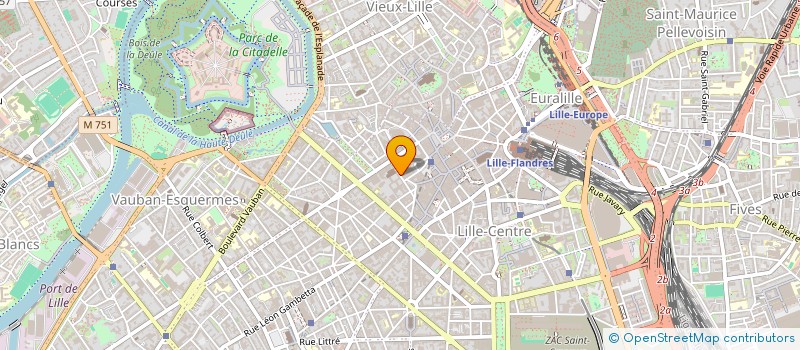localisation de l'entreprise M'ENFIN à LILLE