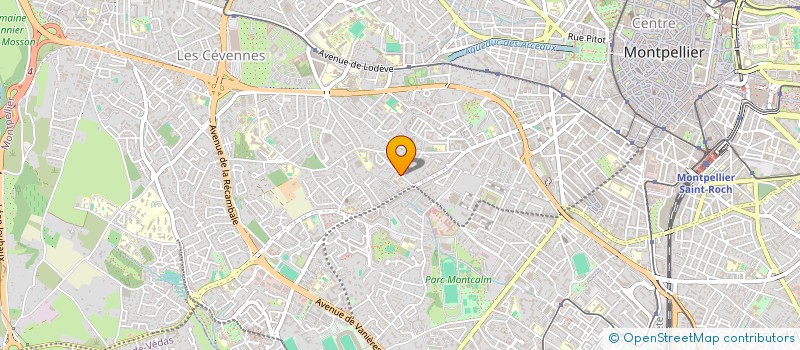 localisation de l'entreprise M ET A HOLDING à MONTPELLIER