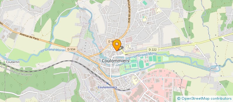 localisation de l'entreprise M ET C GROUP à COULOMMIERS