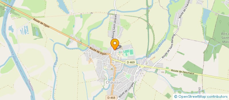 localisation de l'entreprise M ET C PROJET PERFORMANCE  CHAUSSIN