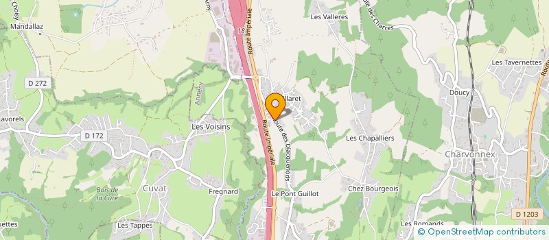 localisation de l'entreprise M ET F INTERIEUR  FILLIERE