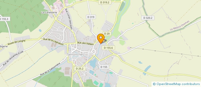 localisation de l'entreprise M ET LA BOCCIA à SENONCHES