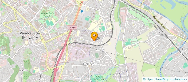 localisation de l'entreprise M ET M  HEILLECOURT