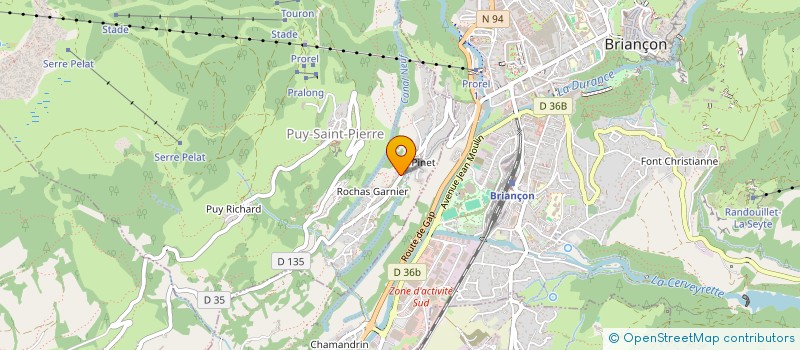 localisation de l'entreprise M ET M  PUY-SAINT-PIERRE