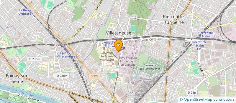 localisation de l'entreprise M. ET M. à VILLETANEUSE