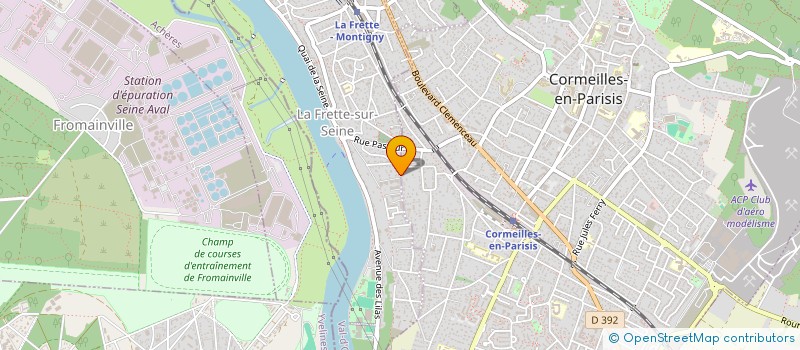 localisation de l'entreprise M ET M CONFORT  PARIS