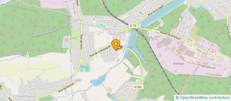 localisation de l'entreprise M ET M SERVICES  HAM-SOUS-VARSBERG