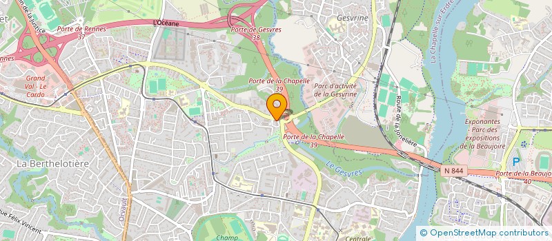 localisation de l'entreprise M. ET MME BEAUTRAIS PASCAL à NANTES
