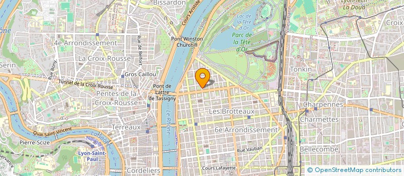 localisation de l'entreprise M ET MME BERTRAND LMNP  LYON