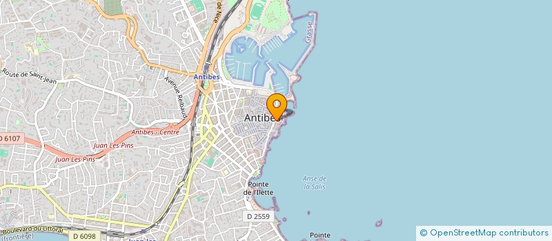 localisation de l'entreprise M ET MME CANTIN LMNP  ANTIBES