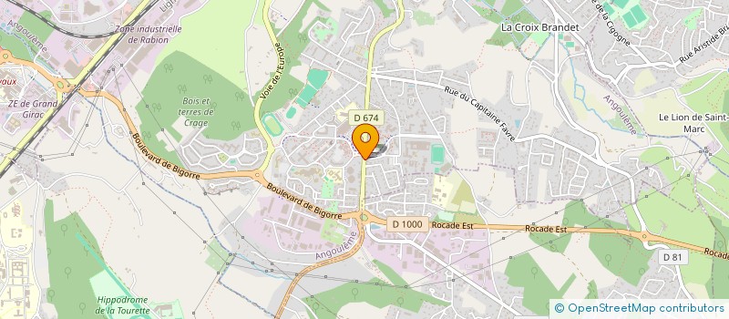 localisation de l'entreprise M ET MME LEPETIT LMNP à ANGOULEME