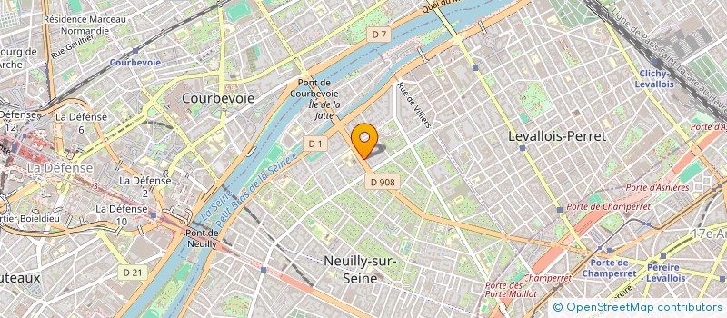 localisation de l'entreprise M. ET MME MANSET à NEUILLY-SUR-SEINE