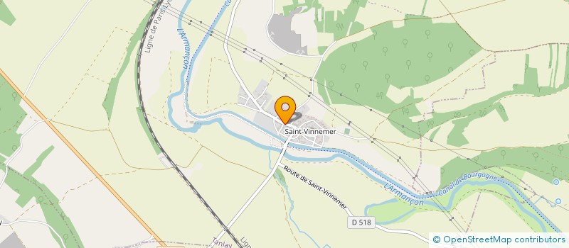 localisation de l'entreprise M ET MME  NEVEUX  RUGNY