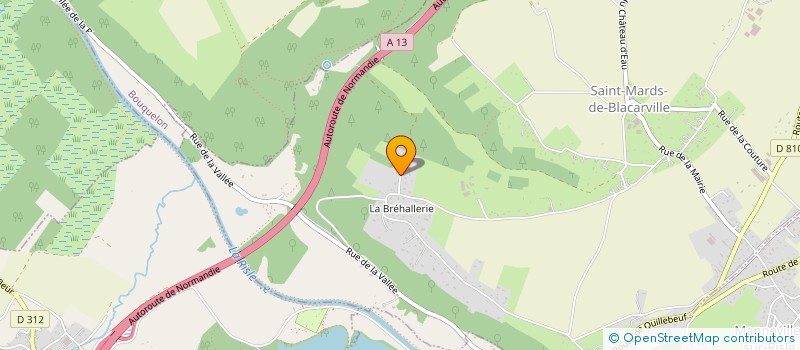 localisation de l'entreprise M. ET MME PRENTOUT MICHEL ET LUCILE  SAINT-MARDS-DE-BLACARVILLE