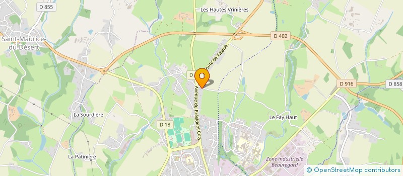 localisation de l'entreprise M. ET MME SALLARD MICHEL à BEAUVAIN