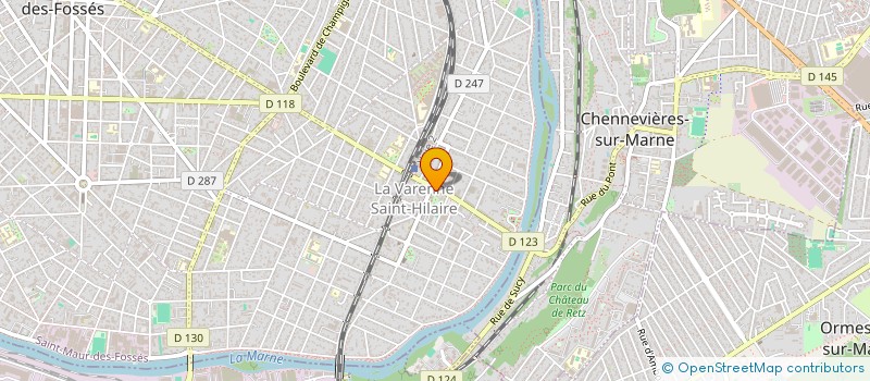 localisation de l'entreprise M ET MME TAILLEBE à SAINT-MAUR-DES-FOSSES