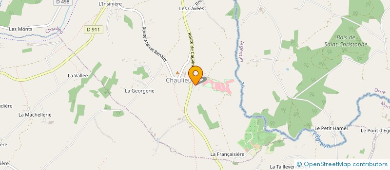 localisation de l'entreprise M. ET MME VERHOEST JEAN-MARIE ET MARYSE  CHAULIEU