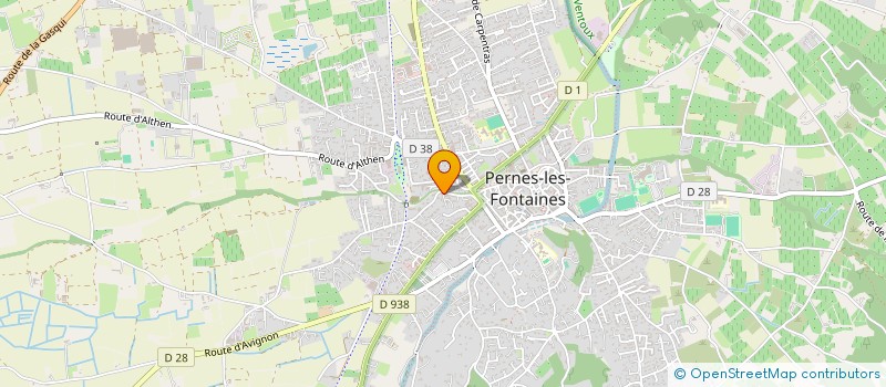 localisation de l'entreprise M. ET MME VISEUX  PERNES-LES-FONTAINES