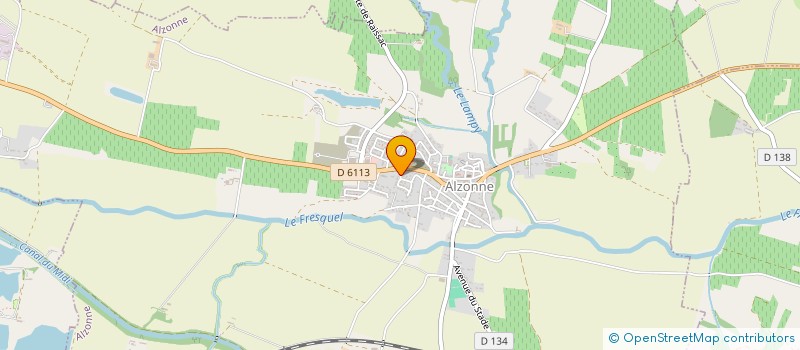 localisation de l'entreprise M ET VOUS  ALZONNE