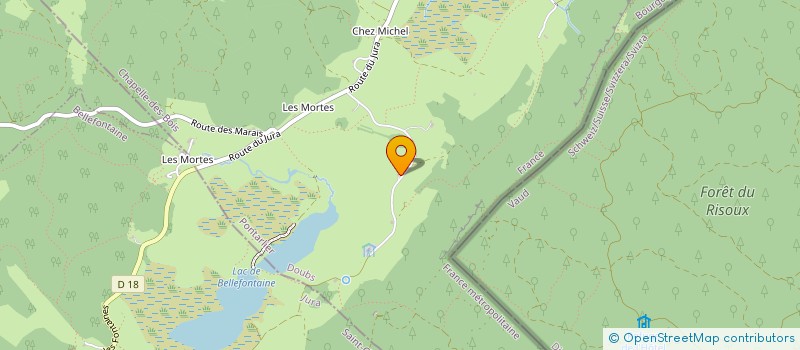 localisation de l'entreprise M. ET VOUS  CHAPELLE-DES-BOIS