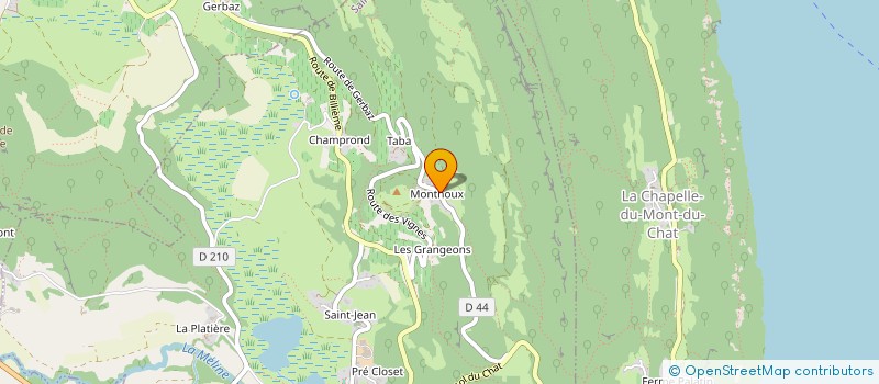 localisation de l'entreprise M ET X MILLION ROUSSEAU  SAINT-JEAN-DE-CHEVELU