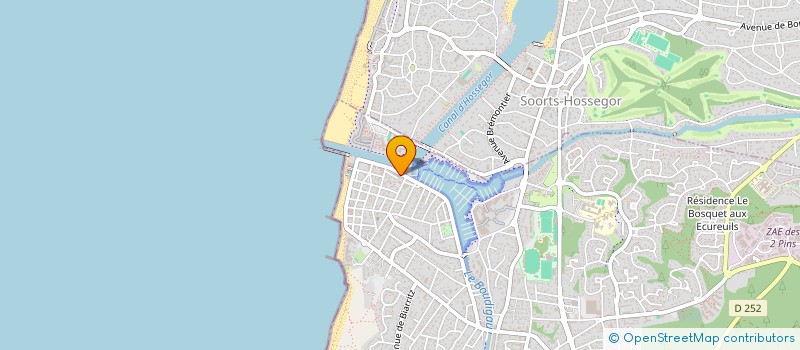localisation de l'entreprise M'ETRE à CAPBRETON