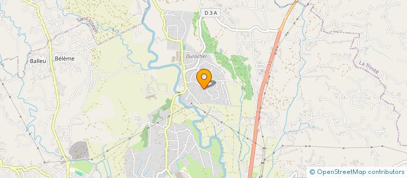 localisation de l'entreprise M'EVENT  LE LAMENTIN